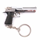 LLAVERO PISTOLA DESERT EAGLE 6,6 CM PLATA