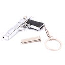 LLAVERO PISTOLA DESERT EAGLE 6,6 CM PLATA