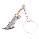 LLAVERO ESPADA 1228 GOW 6 CM PLATA/DORADO