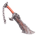 LLAVERO ESPADA 1232 GOW 14 CM GRIS