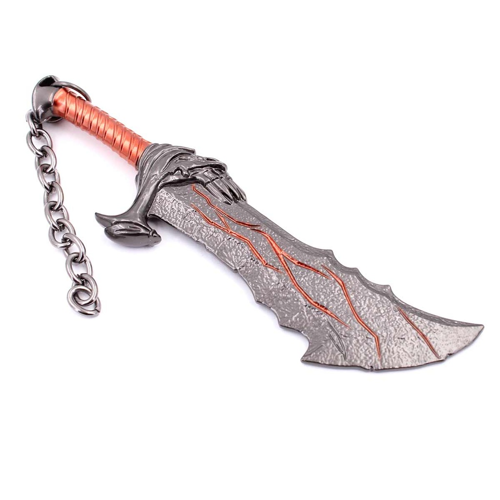 LLAVERO ESPADA 1232 GOW 14 CM GRIS