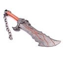 LLAVERO ESPADA 1232 GOW 14 CM GRIS