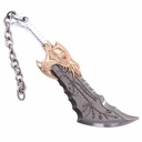 LLAVERO ESPADA 1231 GOW 13 CM PLATA