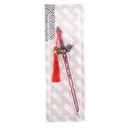 LLAVERO ESPADA 1224 ZLD 21 CM ROJO