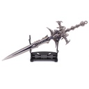 LLAVERO ESPADA 1239 WOF 22 CM NEGRO/PLATA