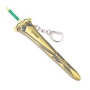 LLAVERO ESPADA 1240 16 CM DORADO/VERDE