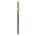 LLAVERO KATANA 1200 DMSY 20 CM NEGRO