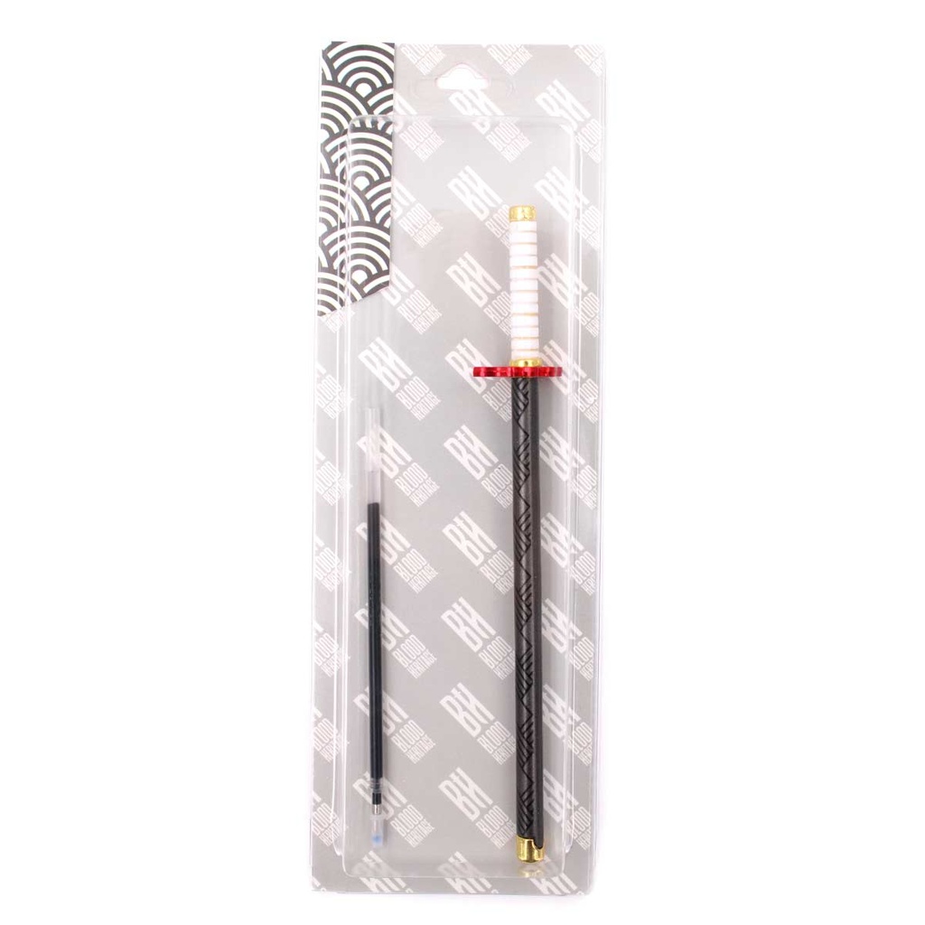 LLAVERO KATANA 1204 DMSY 20 CM NEGRO/BLANCO