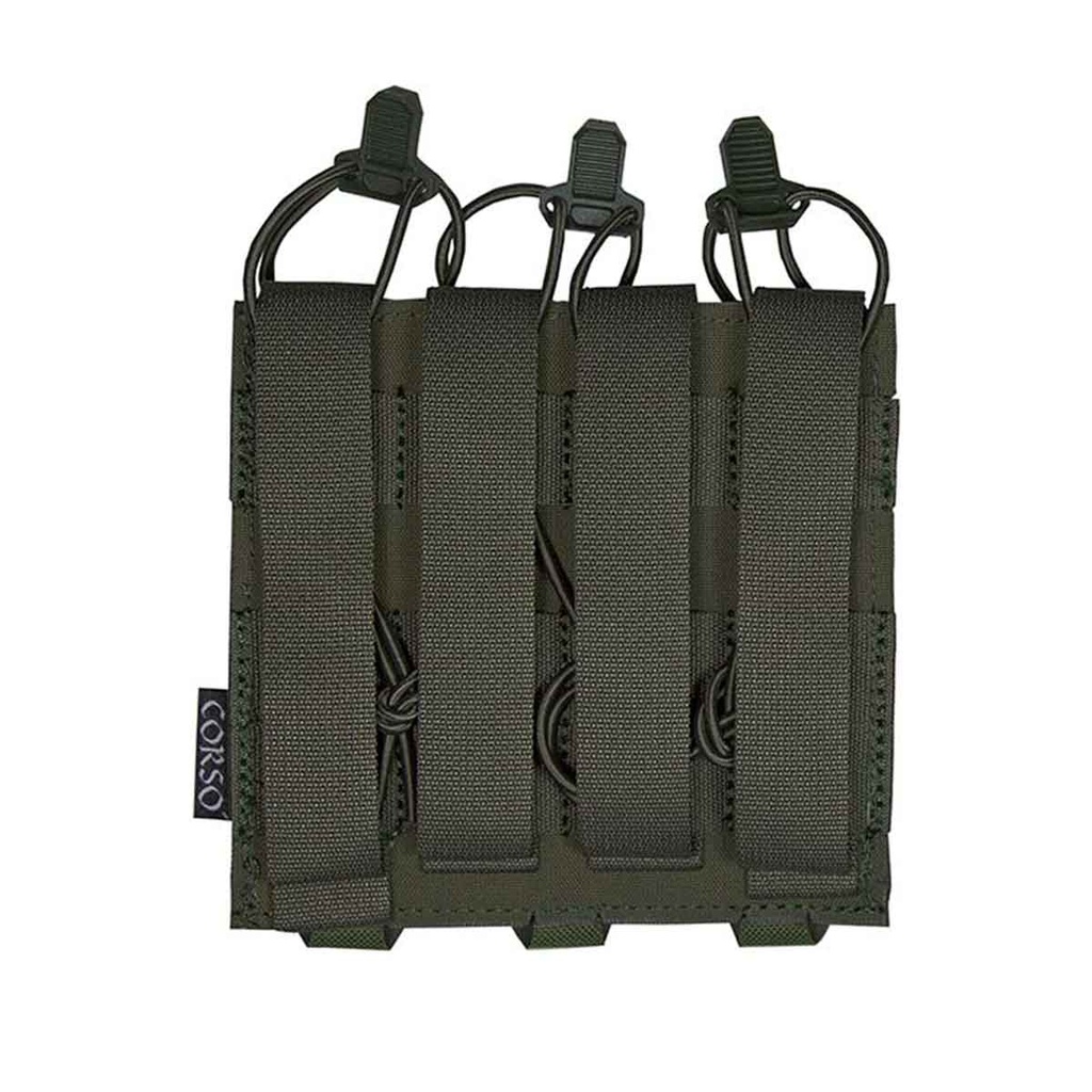 POUCH CORSO CARGADOR MP5/MP7 TRIPLE DAGGER LASER RANGER GREEN