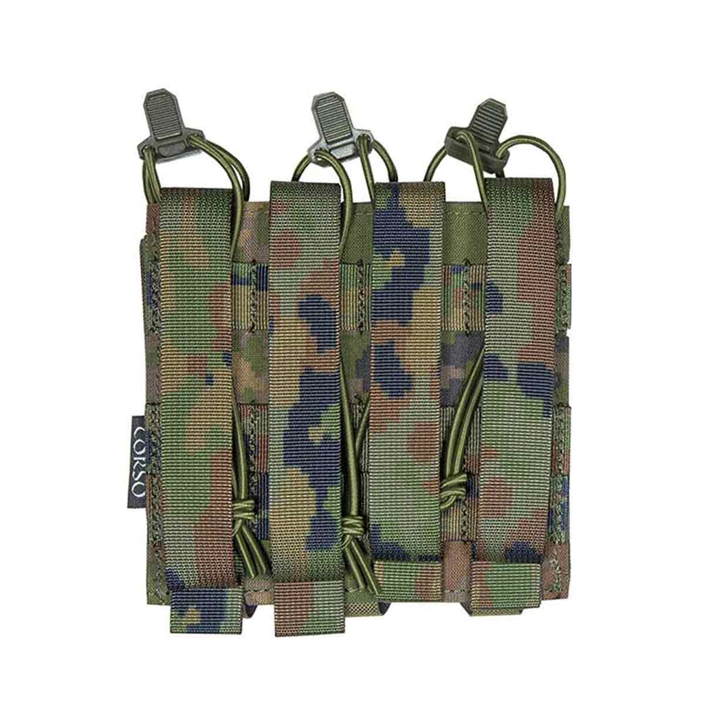 POUCH CORSO CARGADOR MP5/MP7 TRIPLE DAGGER LASER PIX.BOSCOSO