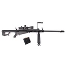 FUSIL BARRETT ESCALA 1:3 35 CM NEGRO
