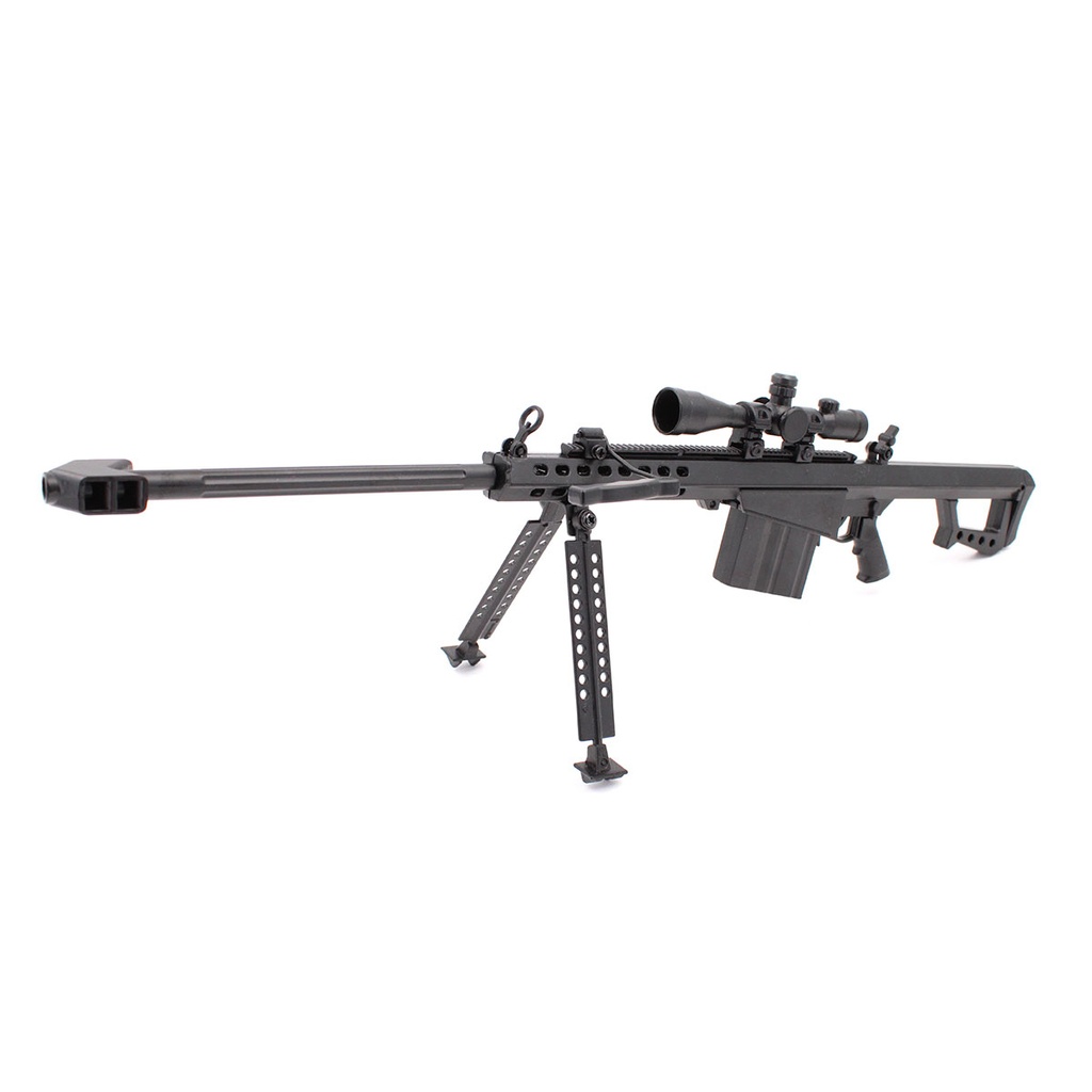 FUSIL BARRETT ESCALA 1:3 35 CM NEGRO