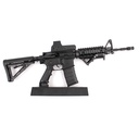 FUSIL M4 ESCALA 1:3 28 CM NEGRO
