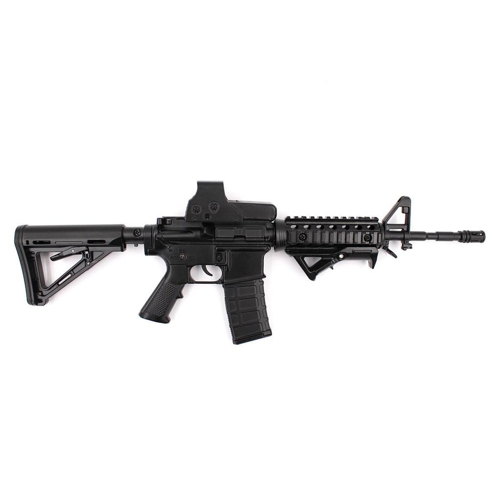 FUSIL M4 ESCALA 1:3 28 CM NEGRO