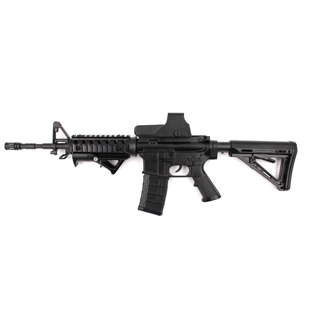 FUSIL M4 ESCALA 1:3 28 CM NEGRO