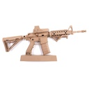 FUSIL M4 ESCALA 1:3 28 CM TAN