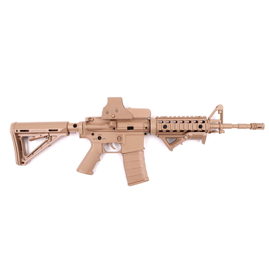 FUSIL M4 ESCALA 1:3 28 CM TAN