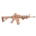 FUSIL M4 ESCALA 1:3 28 CM TAN