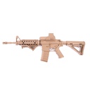 FUSIL M4 ESCALA 1:3 28 CM TAN