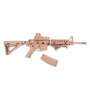 FUSIL M4 ESCALA 1:3 28 CM TAN