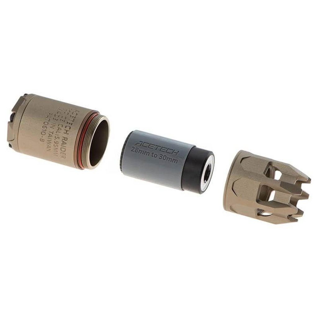 SILENCIADOR TRAZADOR ACETECH RAIDER TAN