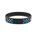 PULSERA IMMORTAL PVC POLICIA LOCAL NEGRA