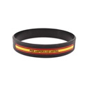 PULSERA IMMORTAL PVC EJERCITO DEL AIRE NEGRA