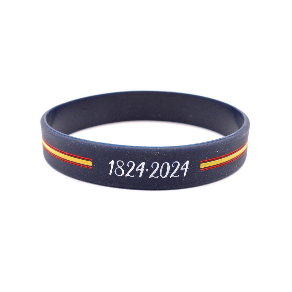 PULSERA IMMORTAL PVC POLICIA NACIONAL 200 ANIVERSARIO MARINO