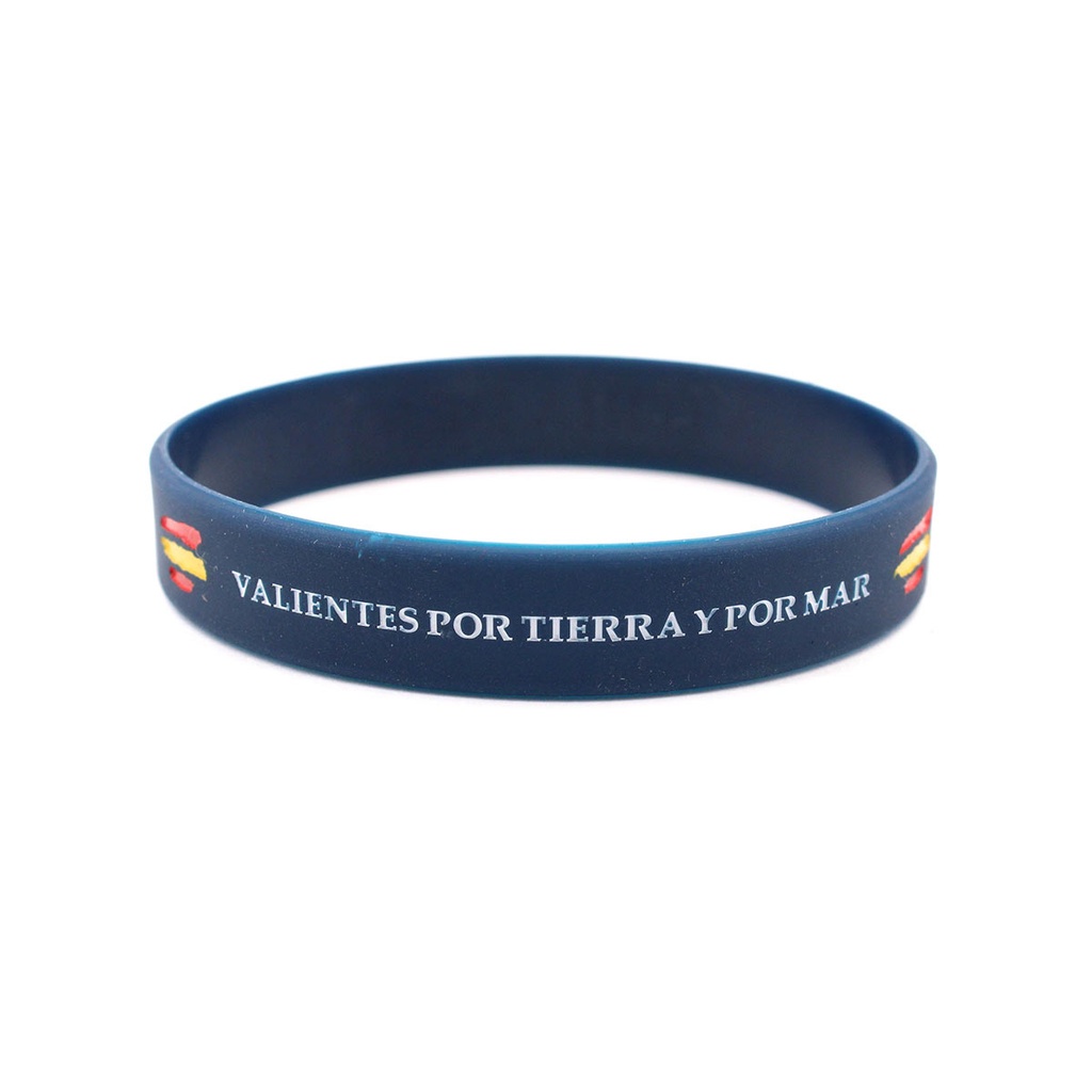 PULSERA IMMORTAL PVC INFANTERIA MARINA MARINO