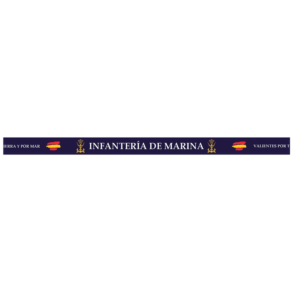 PULSERA IMMORTAL PVC INFANTERIA MARINA MARINO