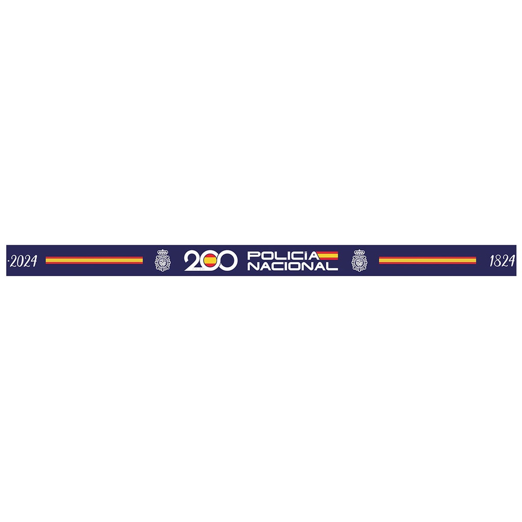PULSERA IMMORTAL PVC POLICIA NACIONAL 200 ANIVERSARIO MARINO