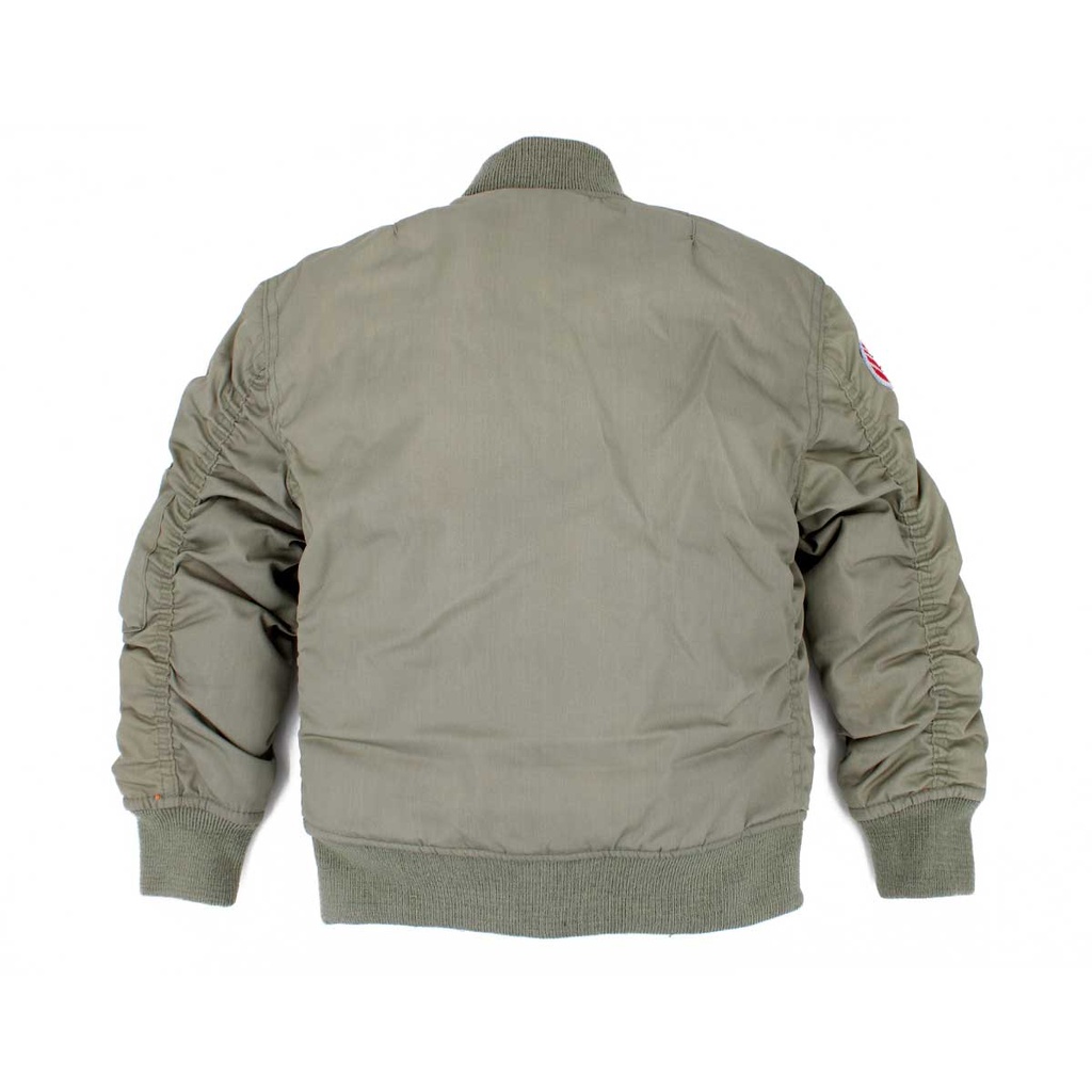 CAZADORA BOMBER IMMORTAL NIÑO PARCHES VERDE