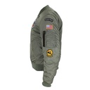 CAZADORA BOMBER IMMORTAL PARCHES VERDE