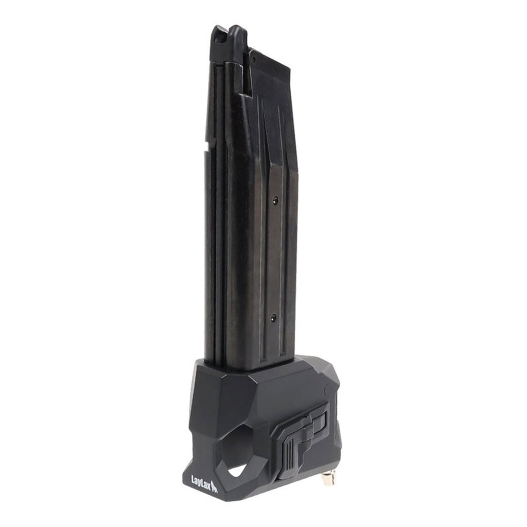 ADAPTADOR HPA LAYLAX/NINE BALL CARGADOR M4 PARA HI-CAPA US NEGRA