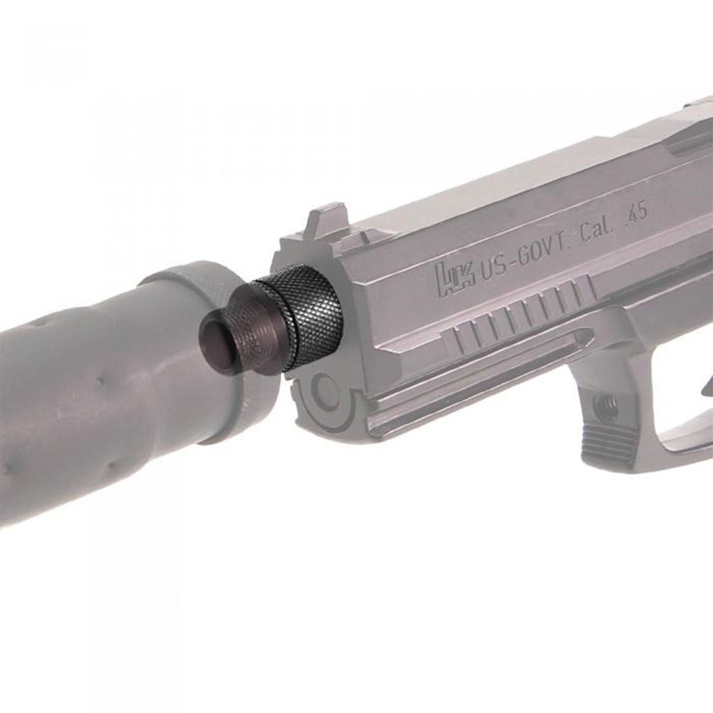 ADAPTADOR DE ROSCA LAYLAX/NINE MK23 A 14MM NEGRO