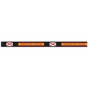 PULSERA IMMORTAL PVC BORGOÑA NEGRA