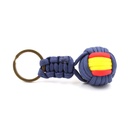 LLAVERO BOLA IMMORTAL PARACORD BANDERA ESPAÑA MARINO