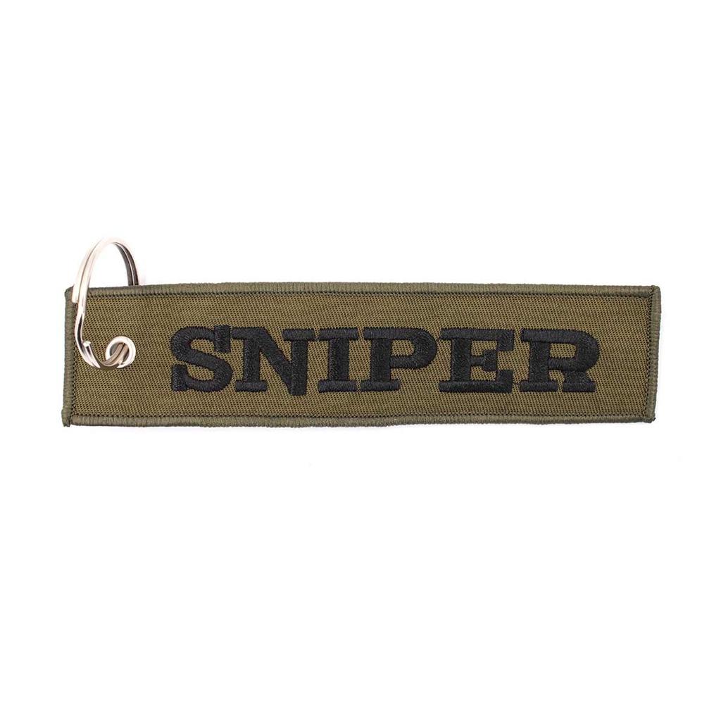 LLAVERO CINTA RECTANGULAR IMMORTAL SNIPER VERDE
