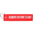 LLAVERO CINTA RECTANGULAR IMMORTAL REMOVE F18 ROJO