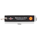 LLAVERO CINTA RECTANGULAR IMMORTAL EJERCITO DEL AIRE NEGRO