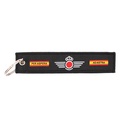 LLAVERO CINTA RECTANGULAR IMMORTAL EJERCITO DEL AIRE NEGRO