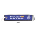 LLAVERO CINTA RECTANGULAR IMMORTAL POLICIA NACIONAL NEGRO/MARINO