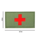 PARCHE IMMORTAL PVC 3D IR MEDICAL VERDE