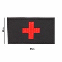 PARCHE IMMORTAL PVC 3D IR MEDICAL NEGRO
