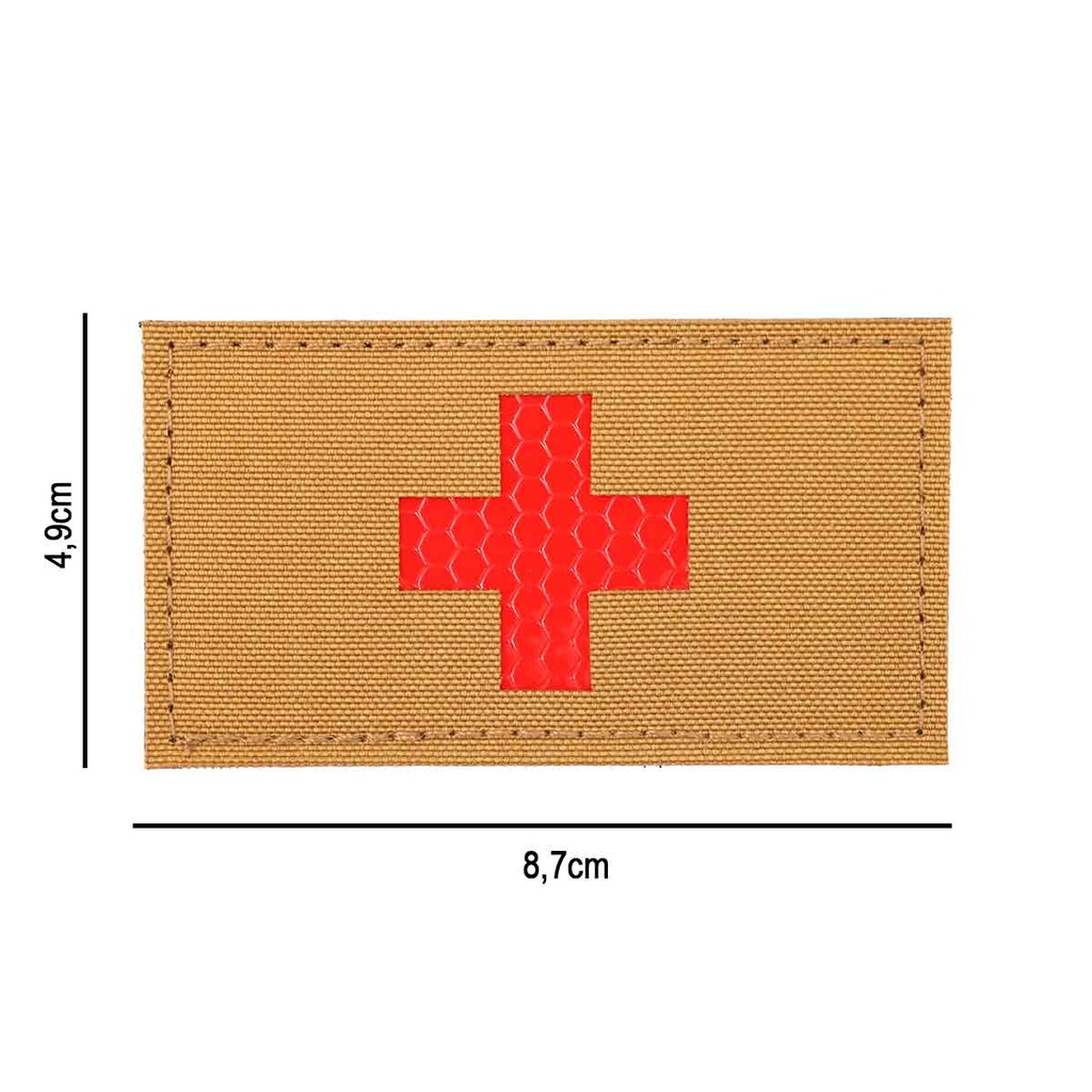 PARCHE IMMORTAL PVC 3D IR MEDICAL COYOTE