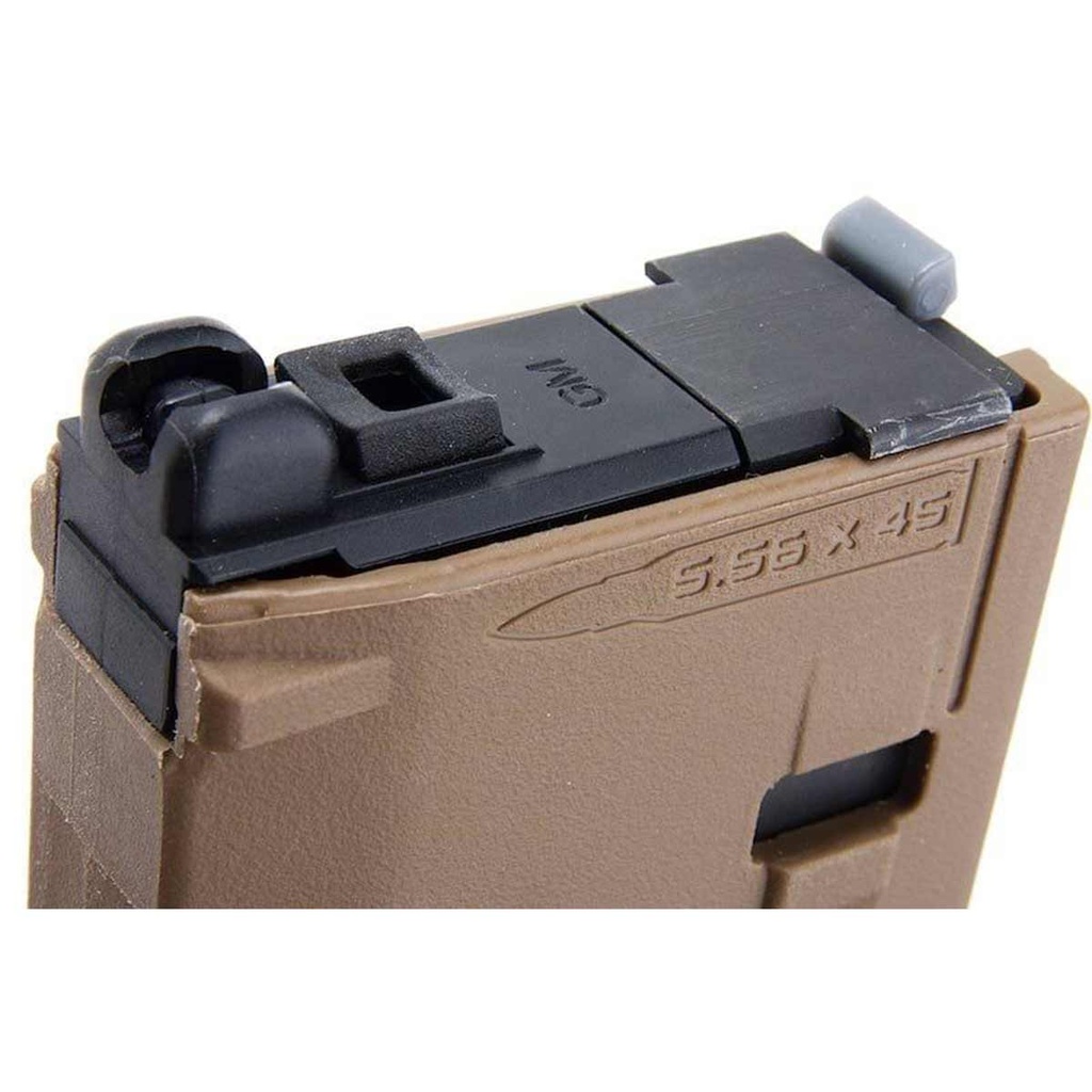 CARGADOR FUSIL GUNS MODIFY M4 MWS V3 GAS TAN