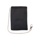 CARTERA IMMORTAL NYLON C/CADENA NEGRA
