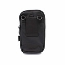 BOLSO IMMORTAL 2 RAYAS BOLSILLO MOVIL DELANTERO NEGRO