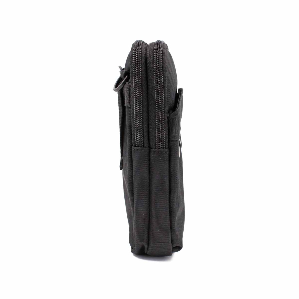 BOLSO IMMORTAL 2 RAYAS BOLSILLO MOVIL DELANTERO NEGRO