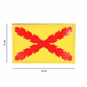 PARCHE IMMORTAL PVC IR BORGOÑA AMARILLO